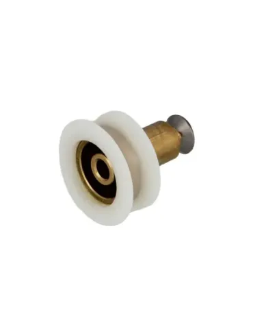 Rodamiento mampara MMP11 - Ø24 x 23 mm - Nylon - Blanco