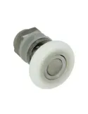 Rodamiento mampara PMC02 - Ø23 mm - Nylon - Blanco