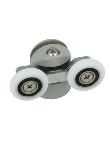 Rodamiento mampara PMC04 - Ø23 mm - Nylon - Gris