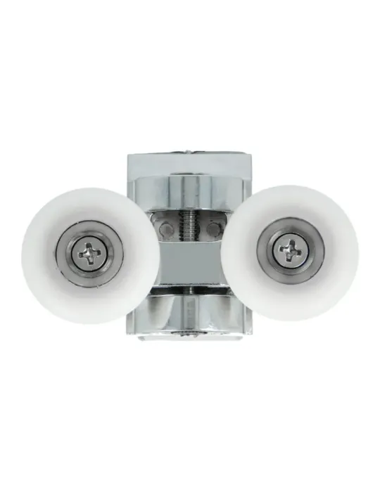 Rodamiento mampara PMC05 - Ø25 mm - Zamak - Cromado