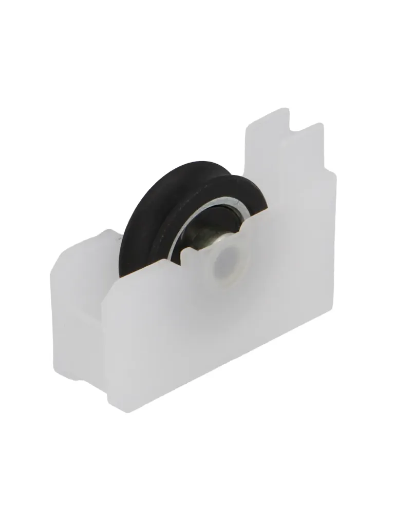Rodamiento ventana COR01 - 38 x 27 mm - Nylon - Blanco