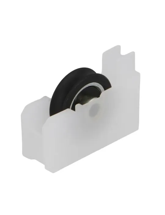 Rodamiento ventana COR01 - 38 x 27 mm - Nylon - Blanco