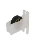 Rodamiento ventana COR02 - 38 x 40 mm - Nylon - Blanco