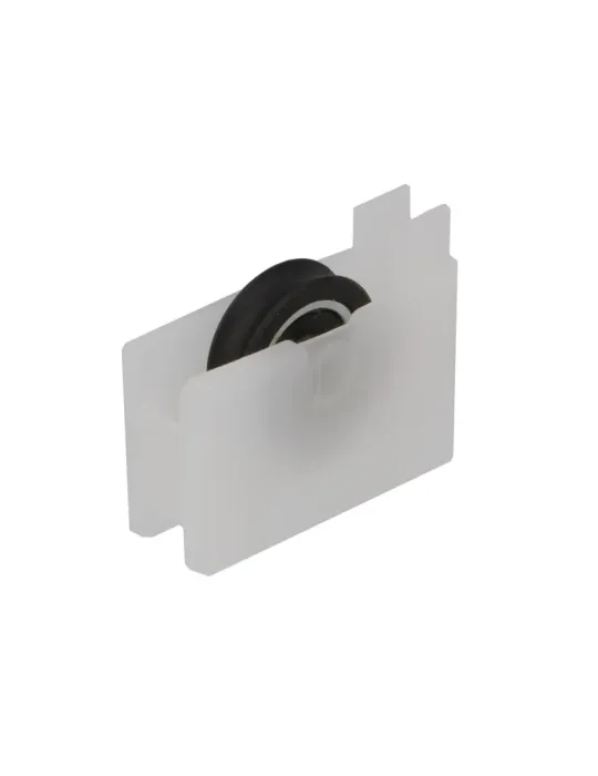 Rodamiento ventana COR04 - 40 x 33 mm - Nylon - Blanco