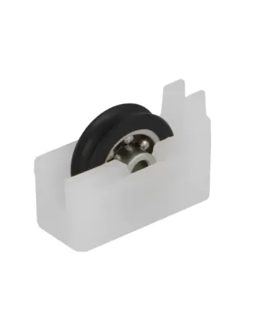 Rodamiento ventana COR05 - 33 x 22 mm - Nylon - Blanco