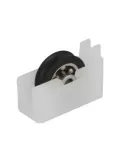 Rodamiento ventana COR05 - 33 x 22 mm - Nylon - Blanco