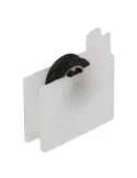 Rodamiento ventana COR06 - 40 x 39 mm - Nylon - Blanco