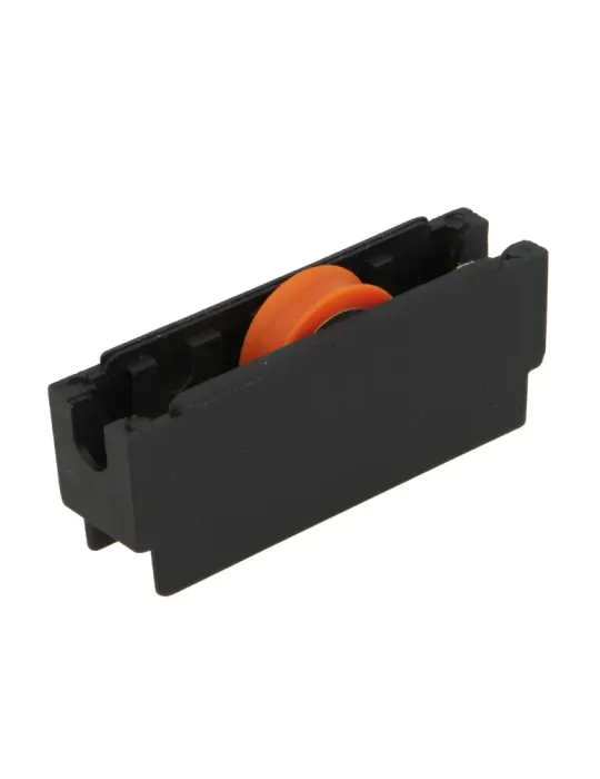 Rodamiento ventana COR08 - 65 x 26 mm - Nylon - Negro