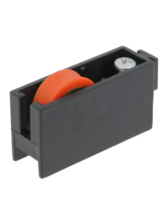 Rodamiento ventana COR10 - 48 x 26 mm - Nylon - Negro