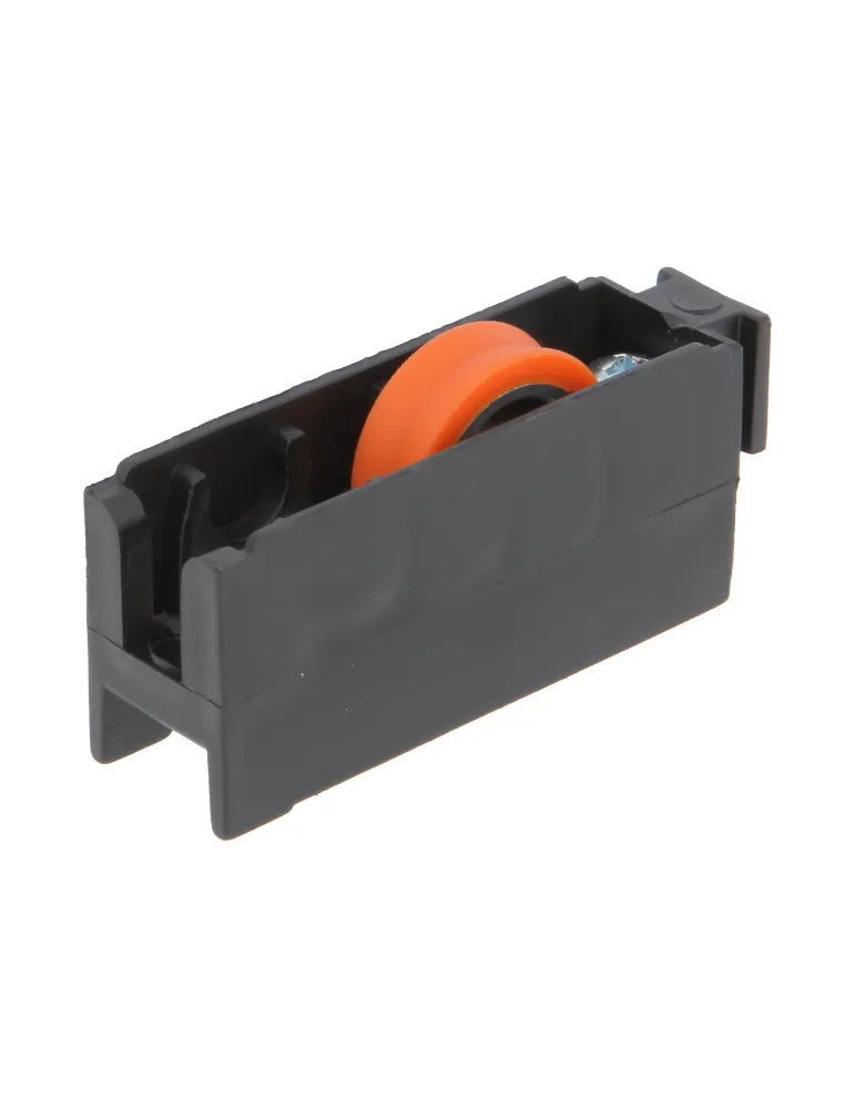 Rodamiento ventana COR11 - 56 x 23 mm - Nylon - Negro