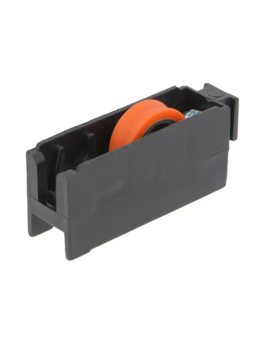 Rodamiento ventana COR11 - 56 x 23 mm - Nylon - Negro