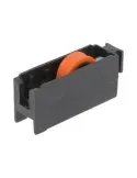 Rodamiento ventana COR11 - 56 x 23 mm - Nylon - Negro