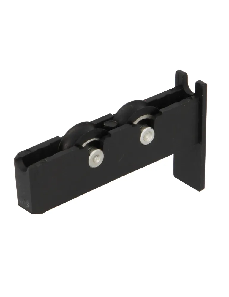 Rodamiento ventana COR12 - 56 x 14 mm - Nylon - Negro