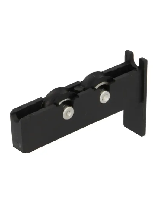 Rodamiento ventana COR12 - 56 x 14 mm - Nylon - Negro