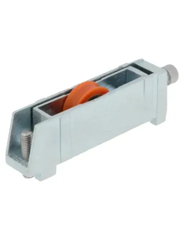 Rodamiento ventana COR27 - 70 x 16 mm - Zamak - Zincado
