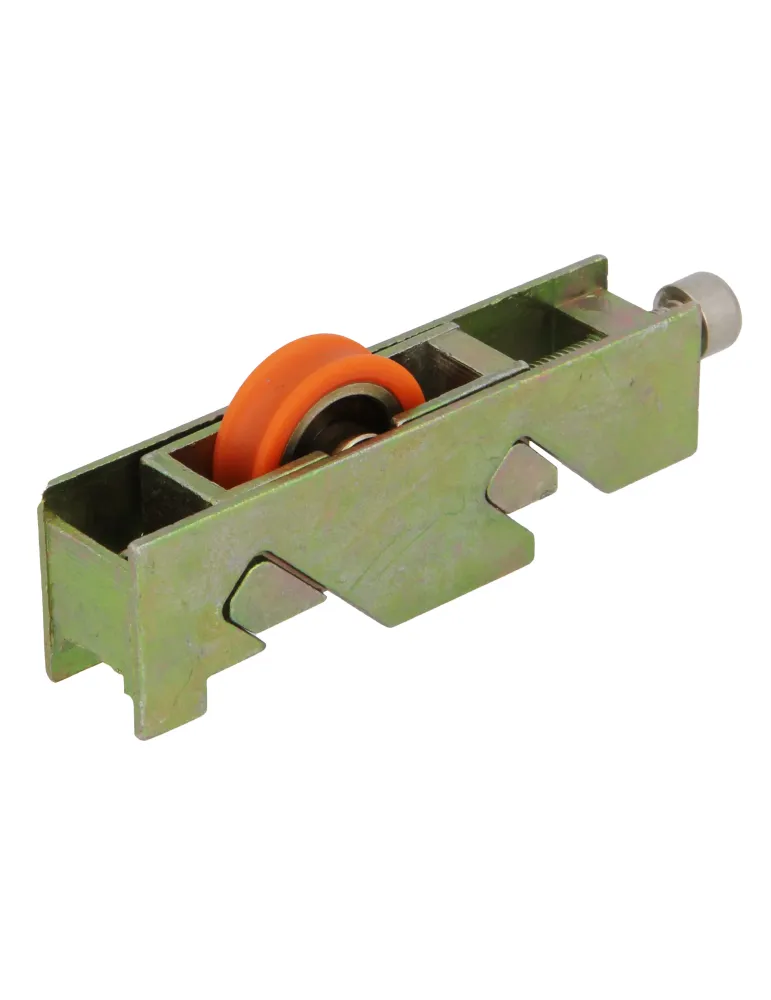 Rodamiento ventana COR28 - 75 x 15 mm - Zamak - Bicromatado