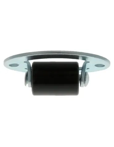 Rueda fija cajones 1307 - Ø13 mm - Nylon - Negro