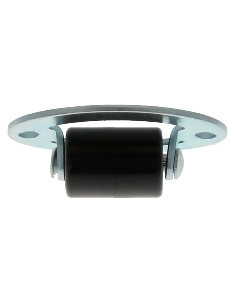 Rueda fija cajones 1307 - Ø13 mm - Nylon - Negro