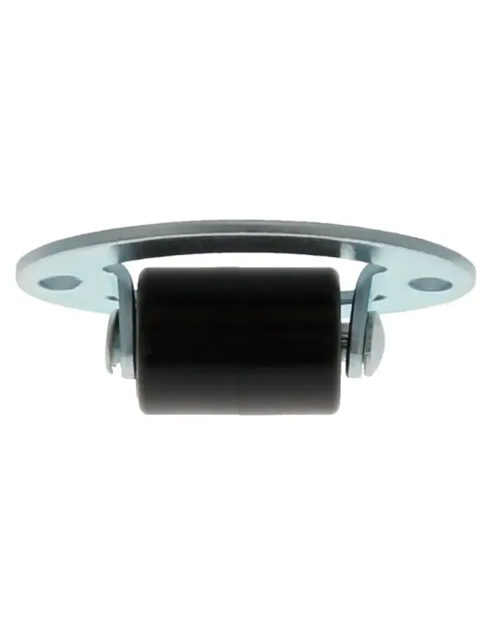 Rueda fija cajones 1307 - Ø13 mm - Nylon - Negro