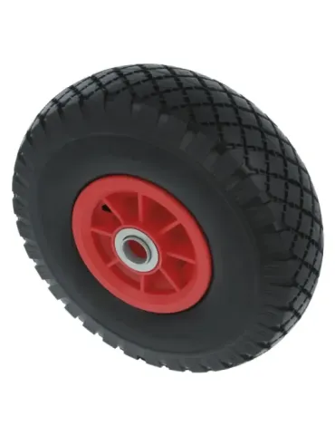 Rueda impinchable 2590 - Ø260 mm - Poliuretano - Negro