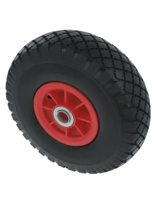 Rueda impinchable 2590 - Ø260 mm - Poliuretano - Negro