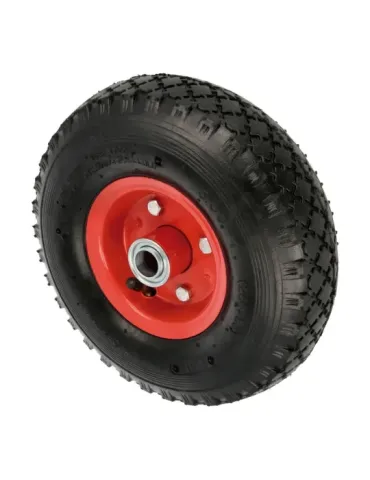 Rueda neumática 2580 - Ø260 mm - Goma - Negro