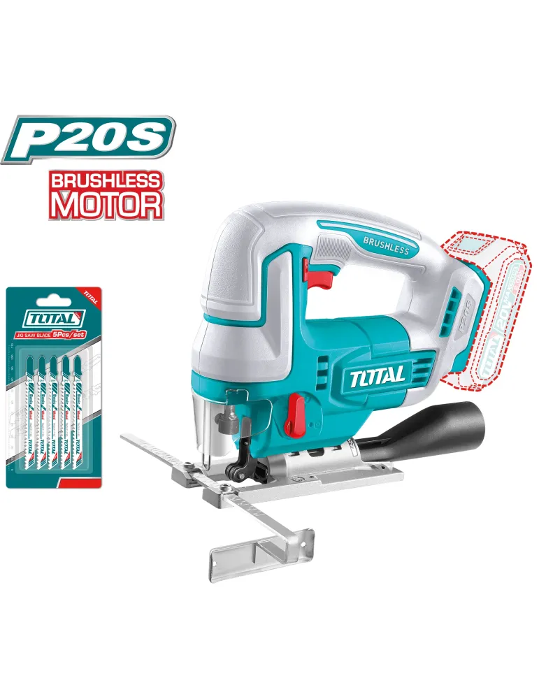 Sierra caladora a batería TJSLI1008 - 20 V