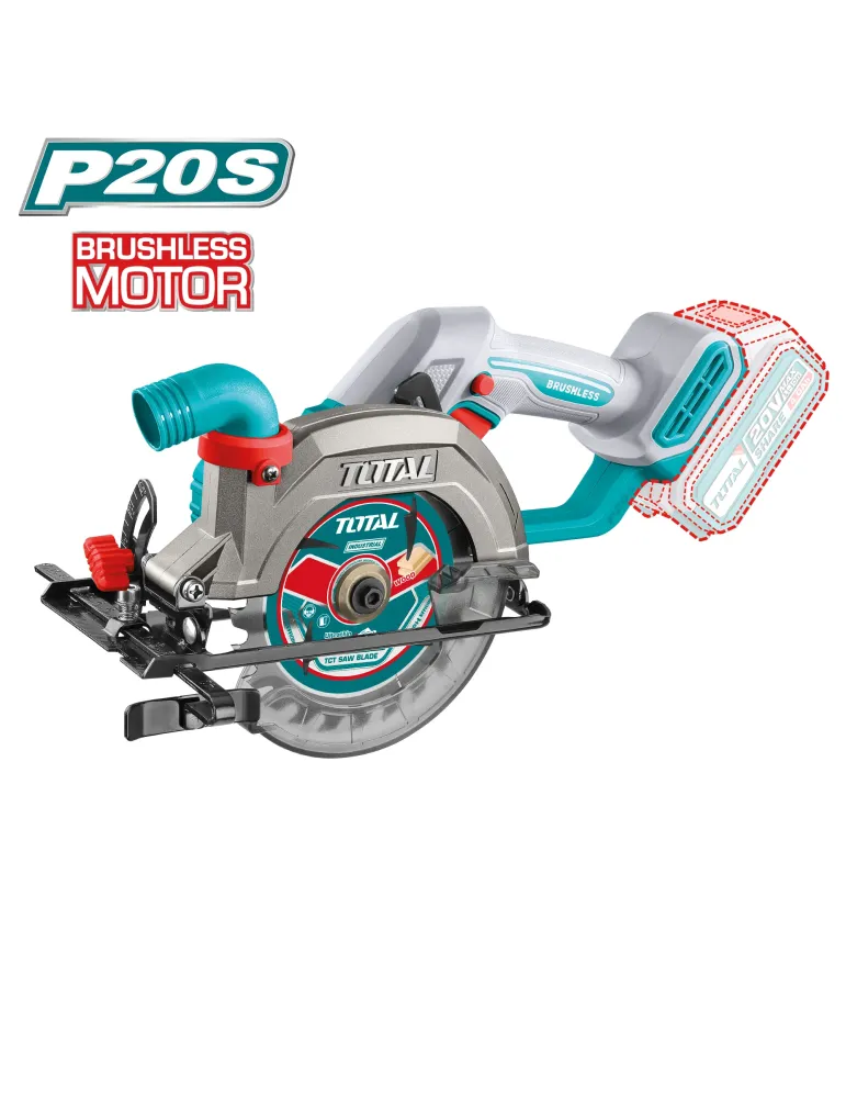 Sierra circular Brushless a batería TSLI1402 - 20 V