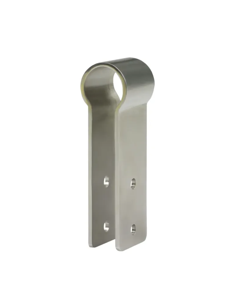 Soporte 201 - 120 x 40 mm - Acero inoxidable 18/8 - Mate