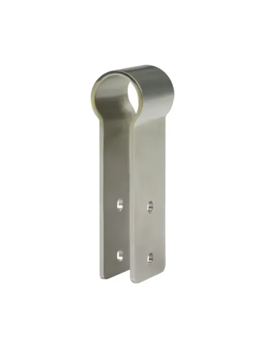 Soporte 201 - 120 x 40 mm - Acero inoxidable 18/8 - Mate