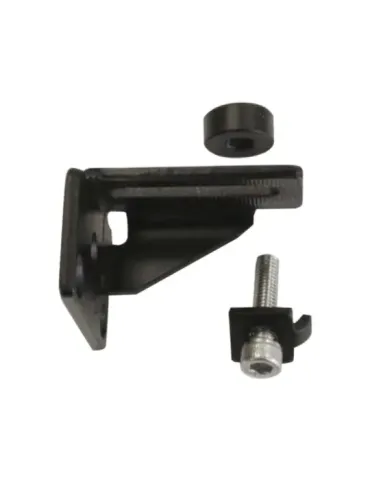 Soporte 2918 - 52 x 50 x 35 mm - Acero - Negro - Derecha 2