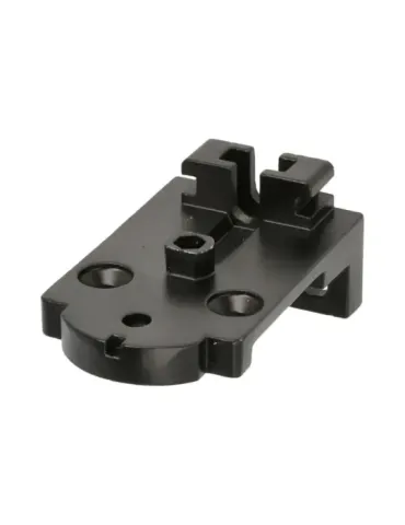 Soporte 3030 - 62 x 37 x 27 mm - Zamak - Negro