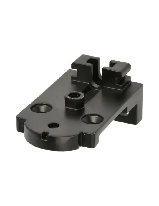 Soporte 3030 - 62 x 37 x 27 mm - Zamak - Negro