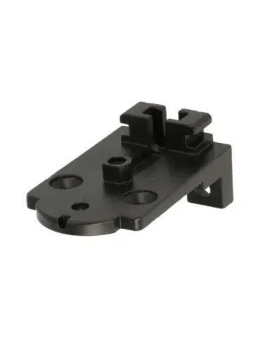 Soporte 3031 - 62 x 37 x 27 mm - Zamak - Negro