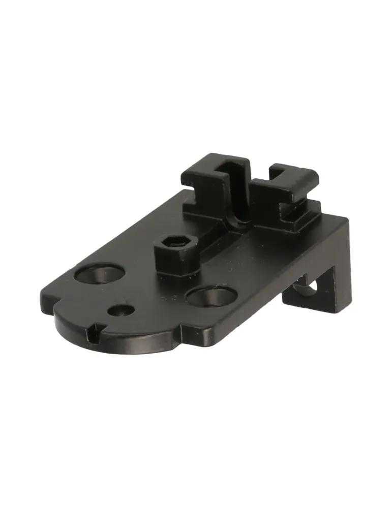 Soporte 3031 - 62 x 37 x 27 mm - Zamak - Negro