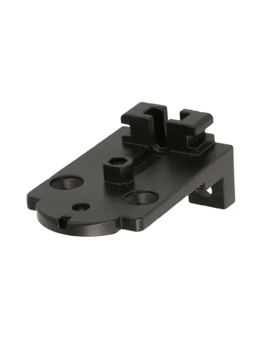 Soporte 3031 - 62 x 37 x 27 mm - Zamak - Negro