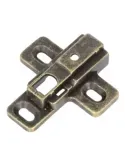 Soporte alto 4000 - 4200 - 4 mm - Zamak - Cuero