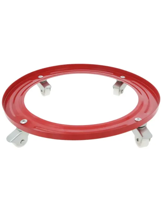 Soporte bombona 2605 - Ø31 x 5 cm - Acero - Naranja