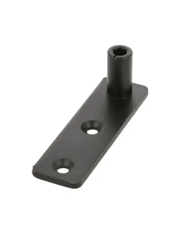 Soporte de cierre 2912 - Zamak - Negro