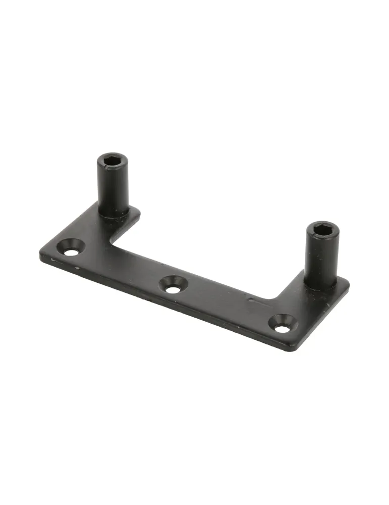 Soporte de cierre 2913 - Zamak - Negro
