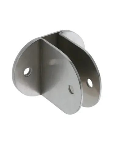 Soporte de fijación 111 - 54 x 67 x 2 mm - Acero inoxidable 18/8 - Mate