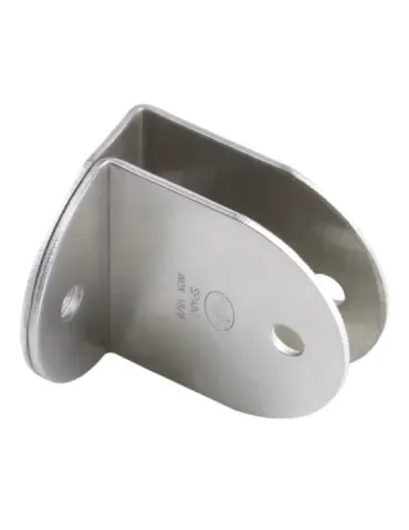 Soporte de fijación 112 - 54 x 42 x 2 mm - Acero inoxidable 18/8 - Mate