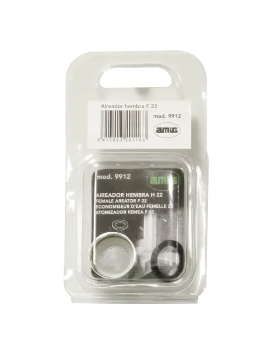 Aireador hembra 9912 - H22 - Cromado