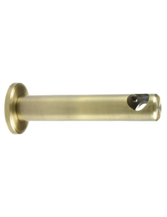 Soporte frente 831 - Ø20 x 140 mm - Acero - Cuero