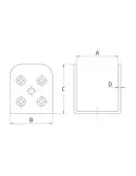 Soporte para viga Mod. 356