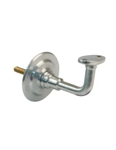 Soporte pasamanos 23 - Latón - Cromado mate