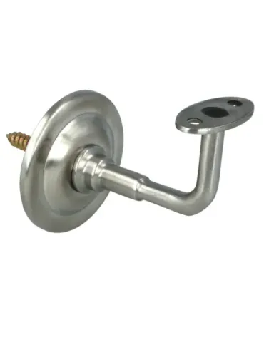 Soporte pasamanos 25 - Acero inoxidable - Mate