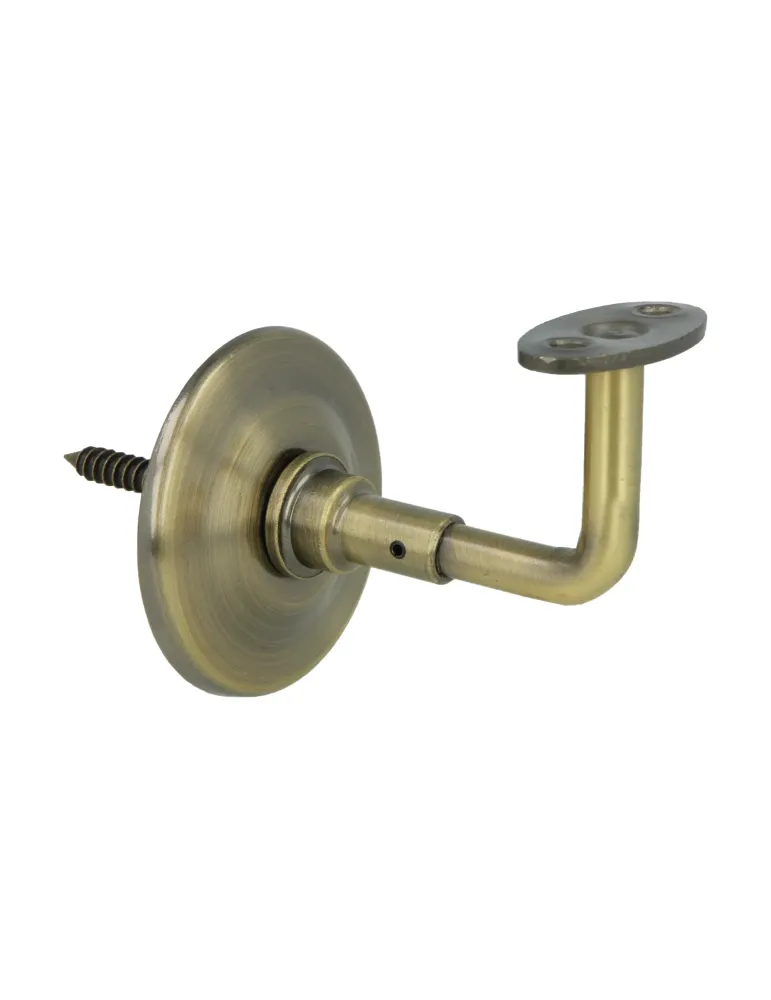 Soporte pasamanos 26 - Ø70 mm - Acero - Cuero