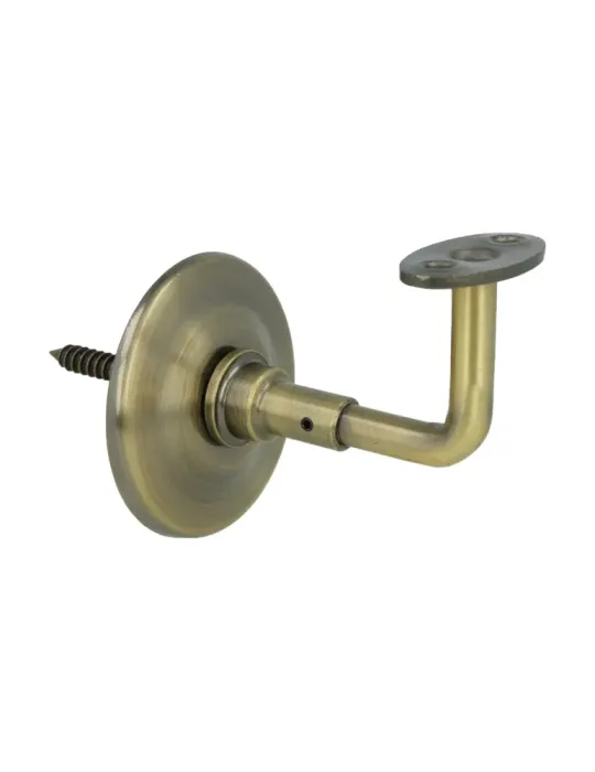 Soporte pasamanos 26 - Ø70 mm - Acero - Cuero
