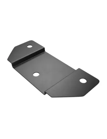 Soporte patas 2410S - 92 x 40 x 7 mm - Acero - Negro mate